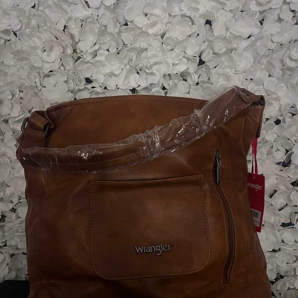 Wrangler Tan Crossbody Bag
